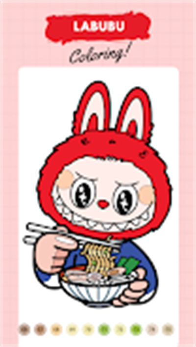 labubu角色调色板