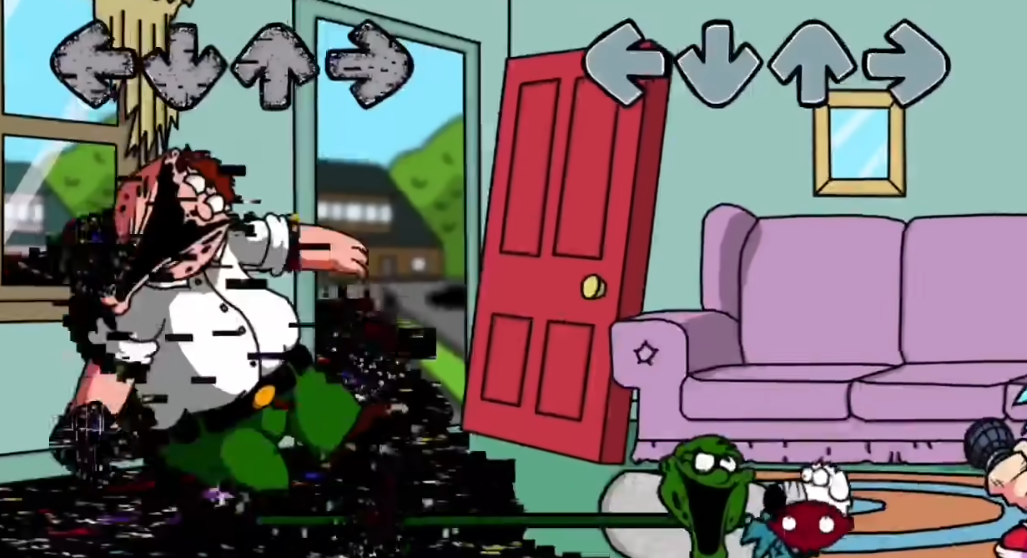 fnf错误化恶搞之家手机版游戏玩法-3