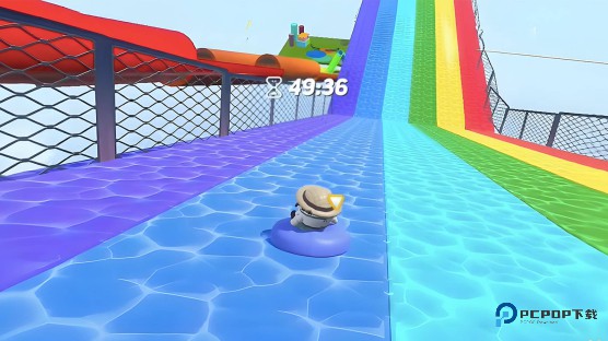 彩虹滑梯游乐园