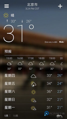 雅虎天气app