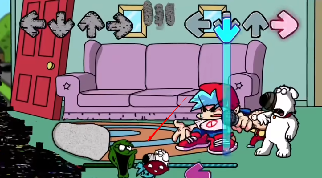 fnf错误化恶搞之家手机版游戏玩法-4