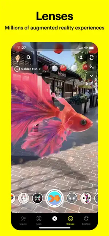 snapchat相机中文版