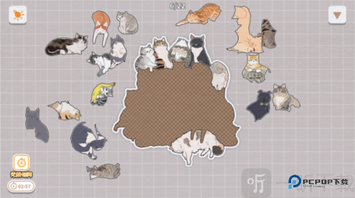 挤在一起的猫猫去广告版