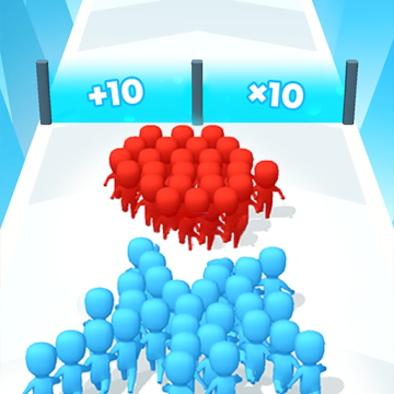 比比谁的人更多