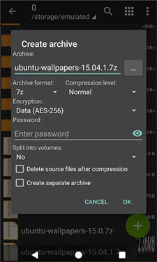 zarchiver解压器蓝色版本