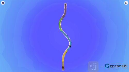 多米诺骨摆放跑