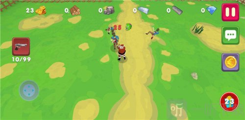 两个家伙和僵尸