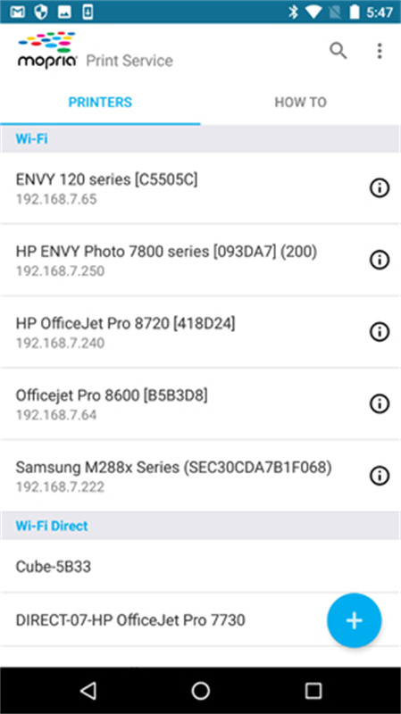 Mopria Print Service