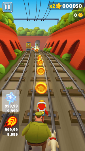 魔改版地铁跑酷