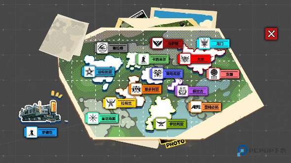 明日方舟泰拉地图手机版下载