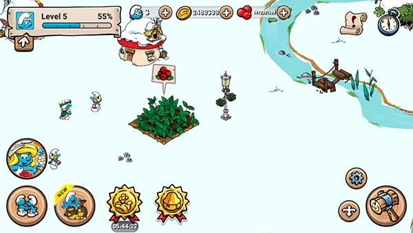 蓝精灵村庄手游游戏玩法-3