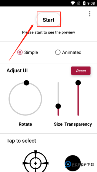 crosshair准星瞄准器
