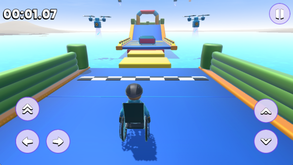 轮椅向前冲游戏玩法-3