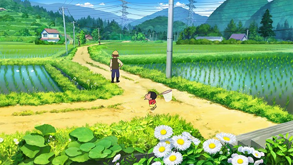 蜡笔小新煤炭镇的小白