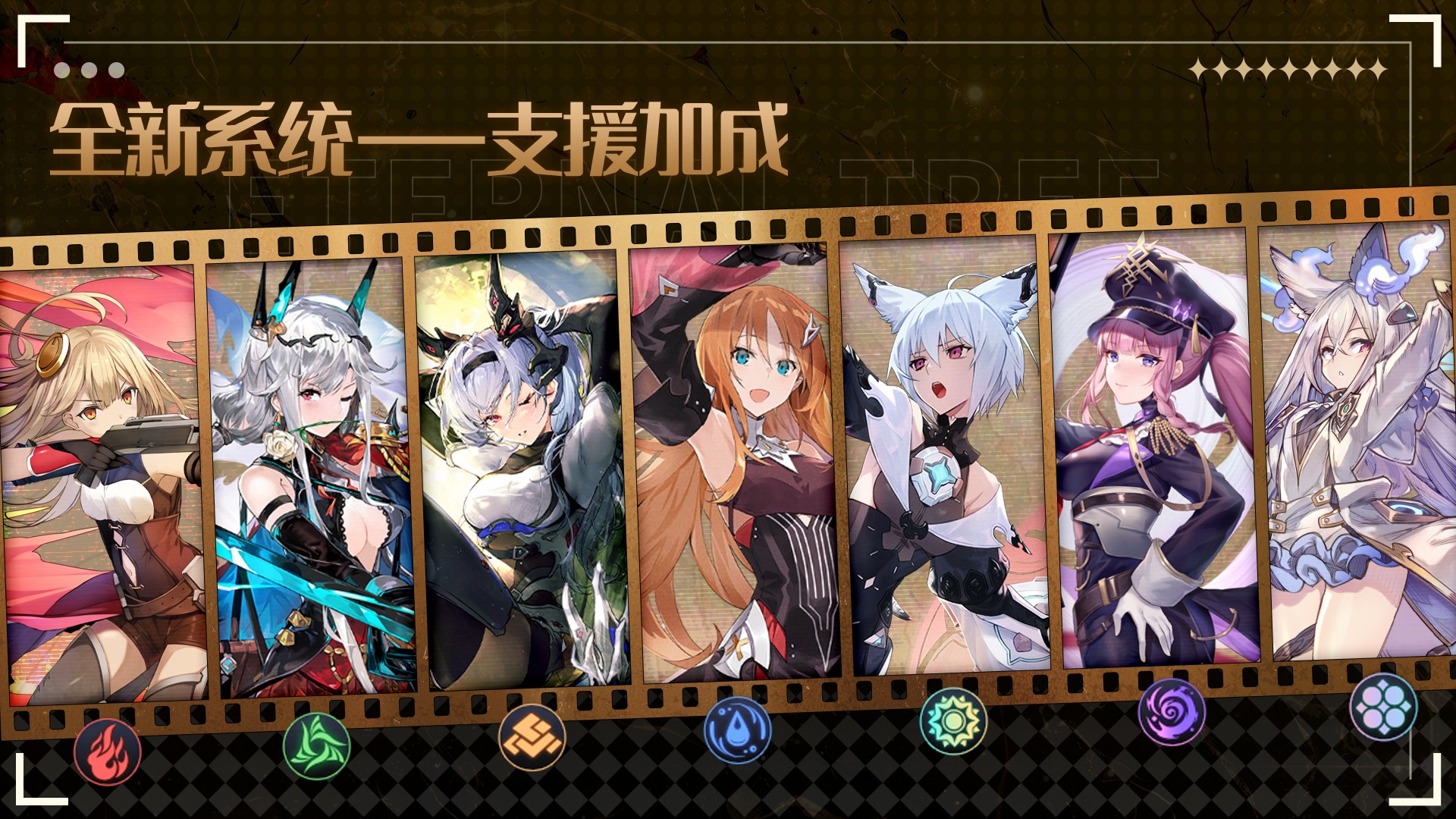 全新系统——支援加成