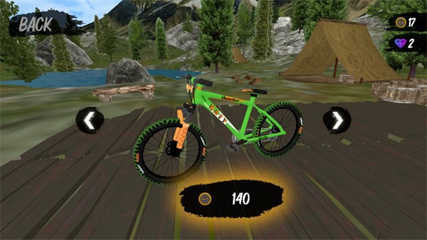 山地自行车速降游戏玩法5