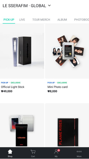 wvs shop官方最新版(Weverse Shop)v3.11.2安卓版