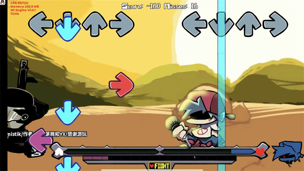 FNF尘埃传说v3模组免费下载