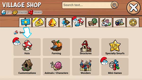 蓝精灵村庄手游游戏玩法-4