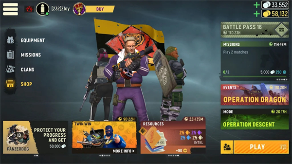 战争机器人射击版手游(Tacticool) v2.9.1安卓版