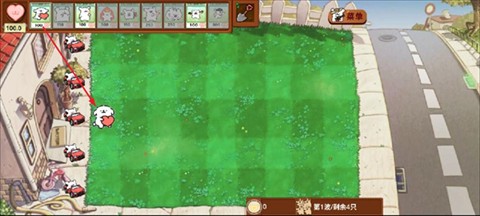 小白大战小鸡毛游戏玩法2