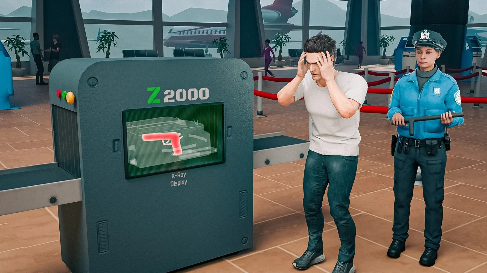 机场安检模拟器