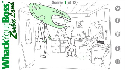 痛扁僵尸老板游戏玩法3