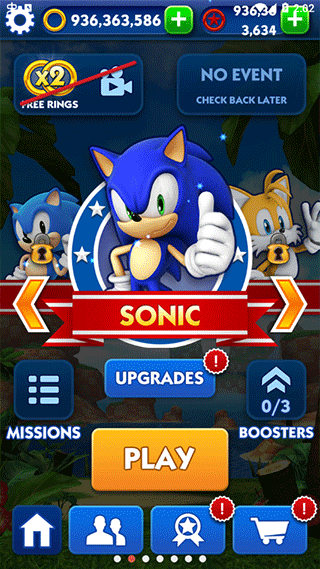 索尼克冲刺安卓版免费下载