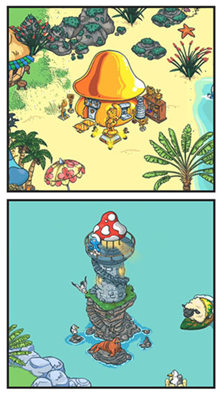 蓝精灵村庄手游手游最新版