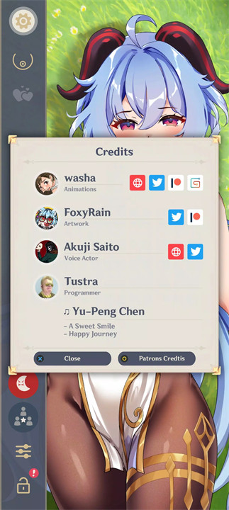 甘雨触摸游戏汉化版免费下载