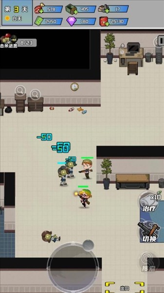 黎明前的僵尸大战游戏玩法-4