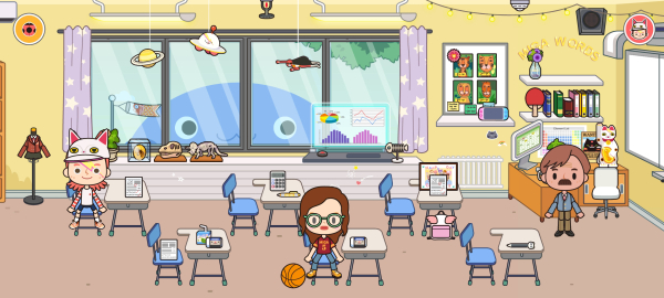 米加小镇学校正版游戏玩法2