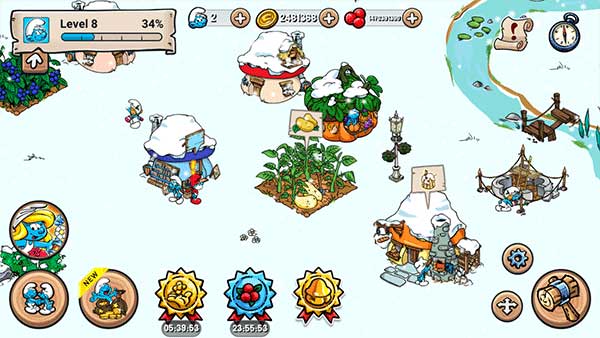 蓝精灵村庄手游游戏玩法-7