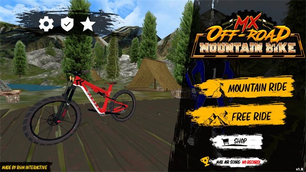 山地自行车速降游戏玩法1