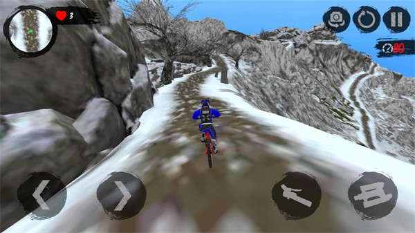 山地自行车速降游戏玩法4