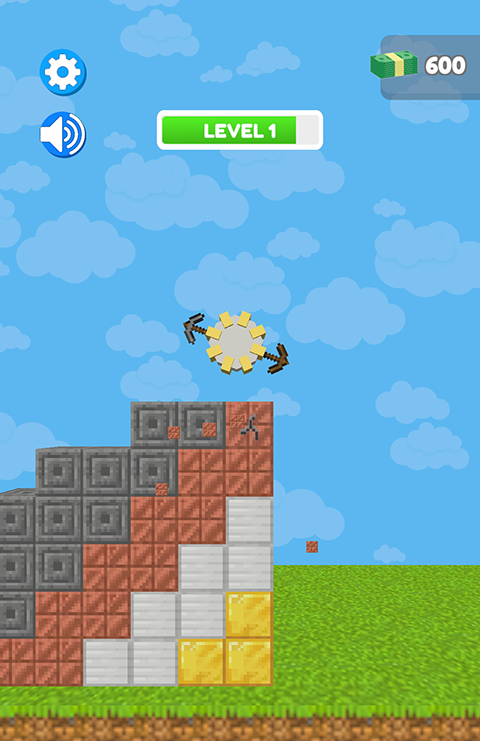 钻石挖掘机游戏玩法4