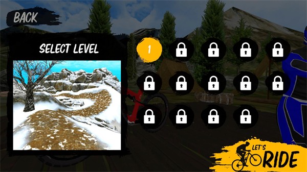 山地自行车速降游戏玩法2