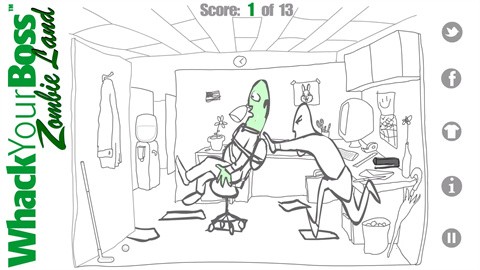 痛扁僵尸老板游戏玩法2