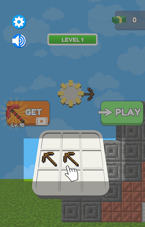 钻石挖掘机游戏玩法3