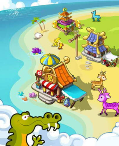 儿童动物运动会游戏