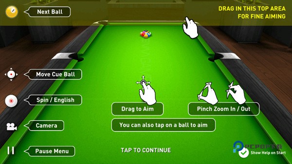 真实台球3d游戏