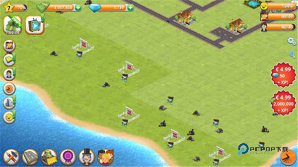 乡村城市模拟岛屿