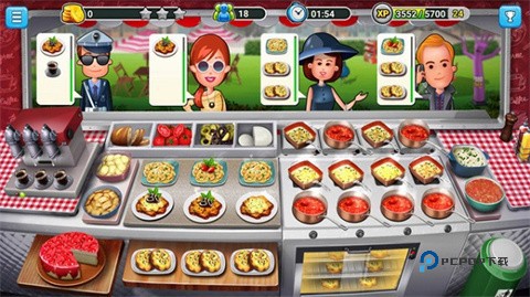 餐车厨师烹饪游戏