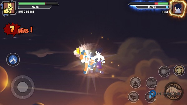 火柴人忍者格斗游戏