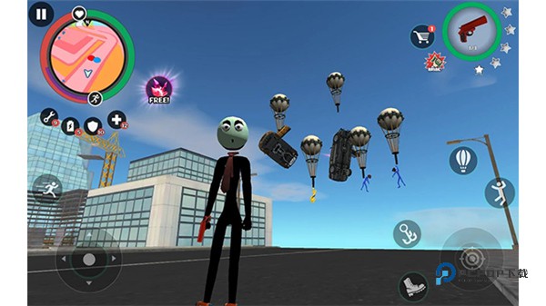 火柴人绳索英雄2老版本