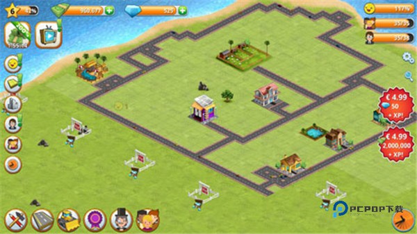 乡村城市模拟岛屿