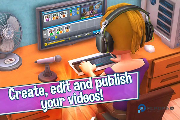 油管主播的生活