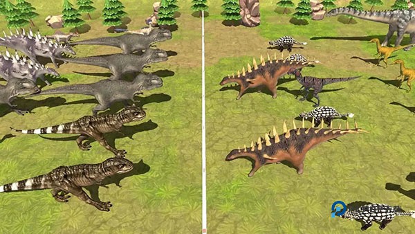 恐龙战争游戏