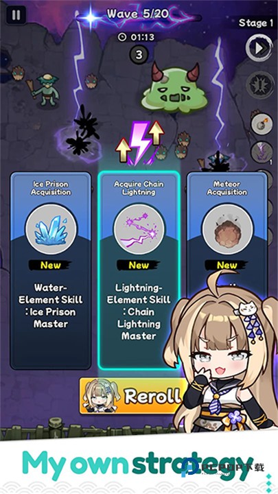 忍者喵喵保卫村庄手游