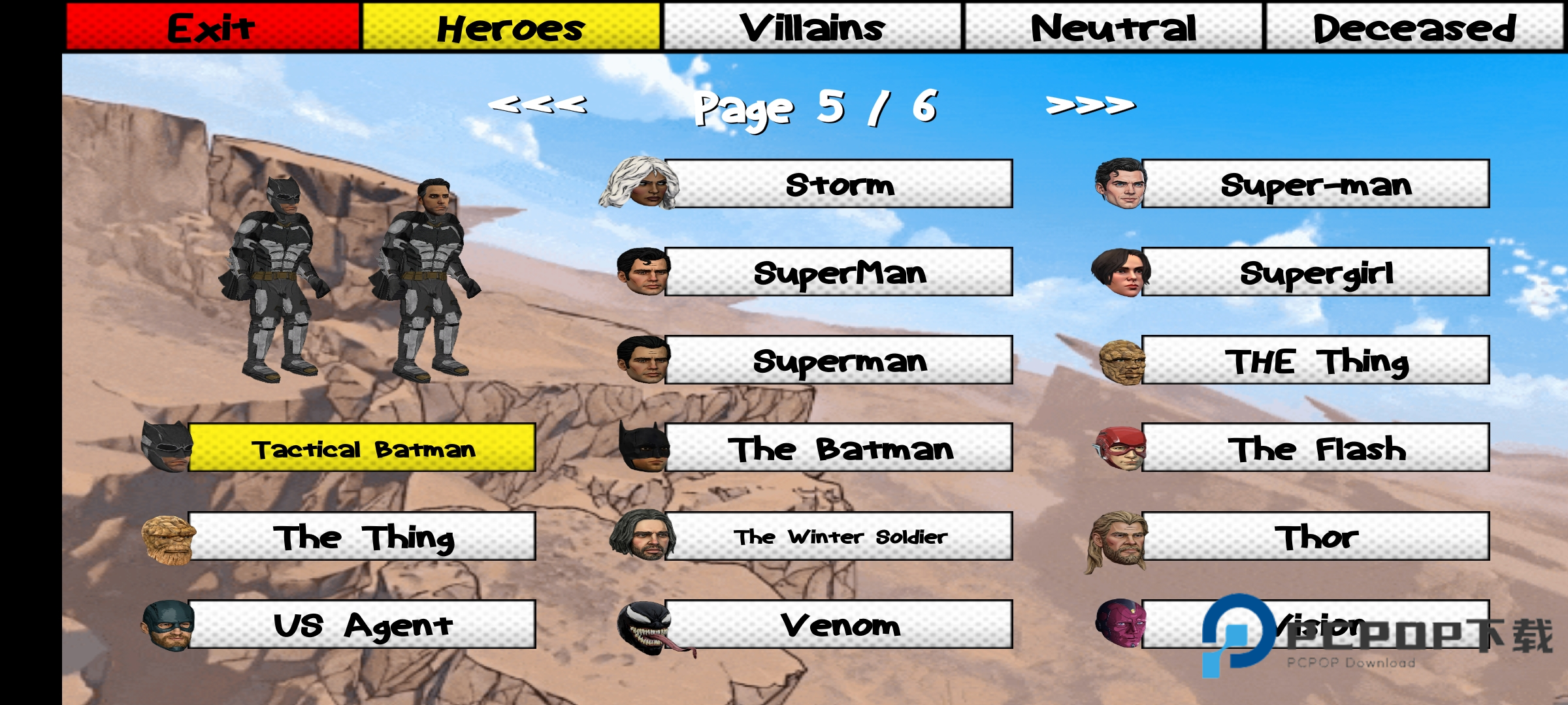 漫威VS无敌少侠最新版下载vCharlesWayne_DemonKnight